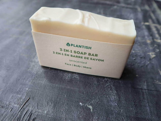 3-in-1 Soap Bar with Shea Butter