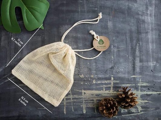 Set of 2 Organic Mesh Bags