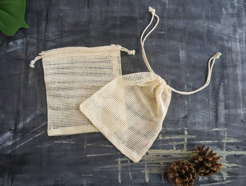 Set of 2 Organic Mesh Bags