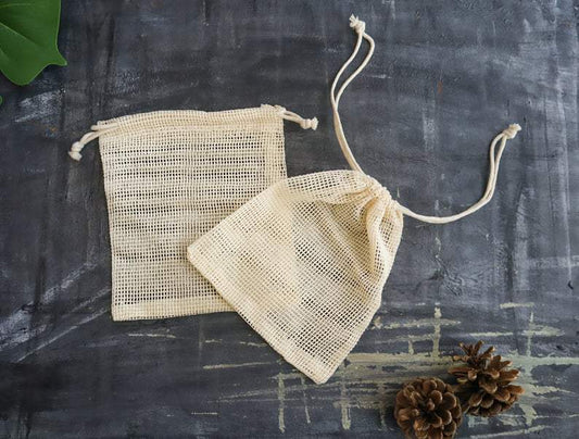 Set of 2 Organic Mesh Bags