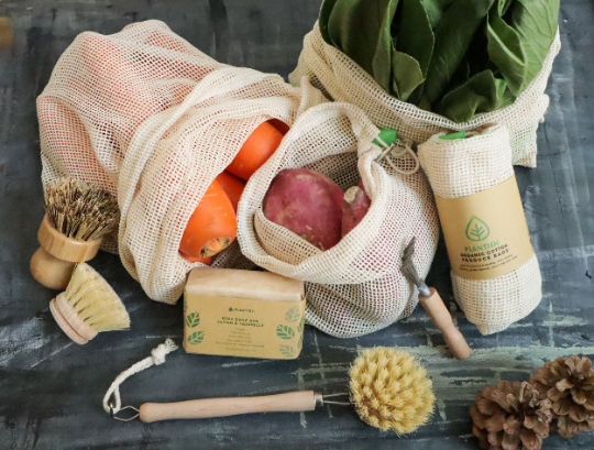 Set of 2 Organic Mesh Bags